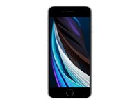 Apple iPhone SE (2. generation) - 4G smartphone - dual-SIM / Intern hukommelse 128 GB - LCD-skærm - 4.7"" - 1334 x 750 pixels - rear camera 12 MP - front camera 7 MP - hvid - Preowned Grade A