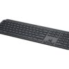 Logitech MX Keys - Tastatur - bagbelyst - trådløs - Bluetooth - AZERTY - fransk - grafit