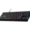 Logitech G G515 RAPID - Tastatur - lav profil, analog - TKL - bagbelyst - USB - QWERTY - US International - sort