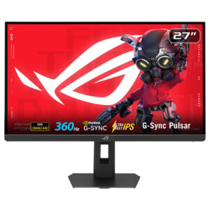 ASUS ROG Strix Pulsar XG27AQNGV - LED-skærm - gaming - 27"" - 2560 x 1440 QHD @ 360 Hz - Ultrafast IPS - 500 cd/m² - 1000:1 - HDR10 - 1 ms - 2xHDMI, DisplayPort - sort