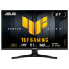 ASUS TUF Gaming VG27AQE5A - LED-skærm - gaming - 27"" - 2560 x 1440 QHD @ 165 Hz - IPS - 300 cd/m² - 1500:1 - HDR10 - 0.3 ms - 2xHDMI, DisplayPort - højtalere - sort