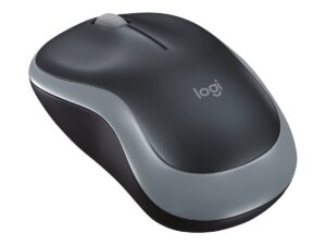 Logitech M185 - Mus - optisk - trådløs - 2.4 GHz - trådløs modtager (USB) - grå - Billede 4