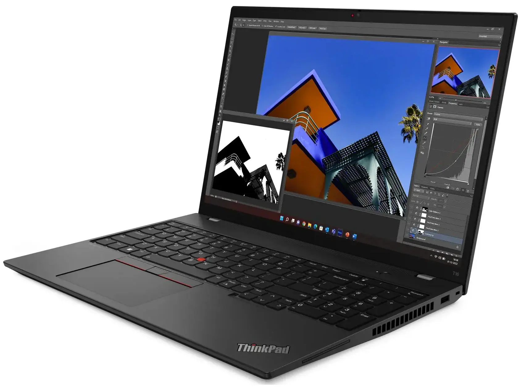 Lenovo ThinkPad T16 Gen 2 21K7 - 180° hængselsdesign - AMD Ryzen 7 Pro - 7840U / op til 5.1 GHz - Win 11 Pro - AMD Radeon 780M Graphics - 16 GB RAM - 512 GB SSD Opal Encryption 2, NVMe - 16"" IPS 1920 x 1200 - Gigabit Ethernet - Wi-Fi 6E, Bluetooth - tordensort - kbd: nordisk (dansk/finsk/norsk/svensk)