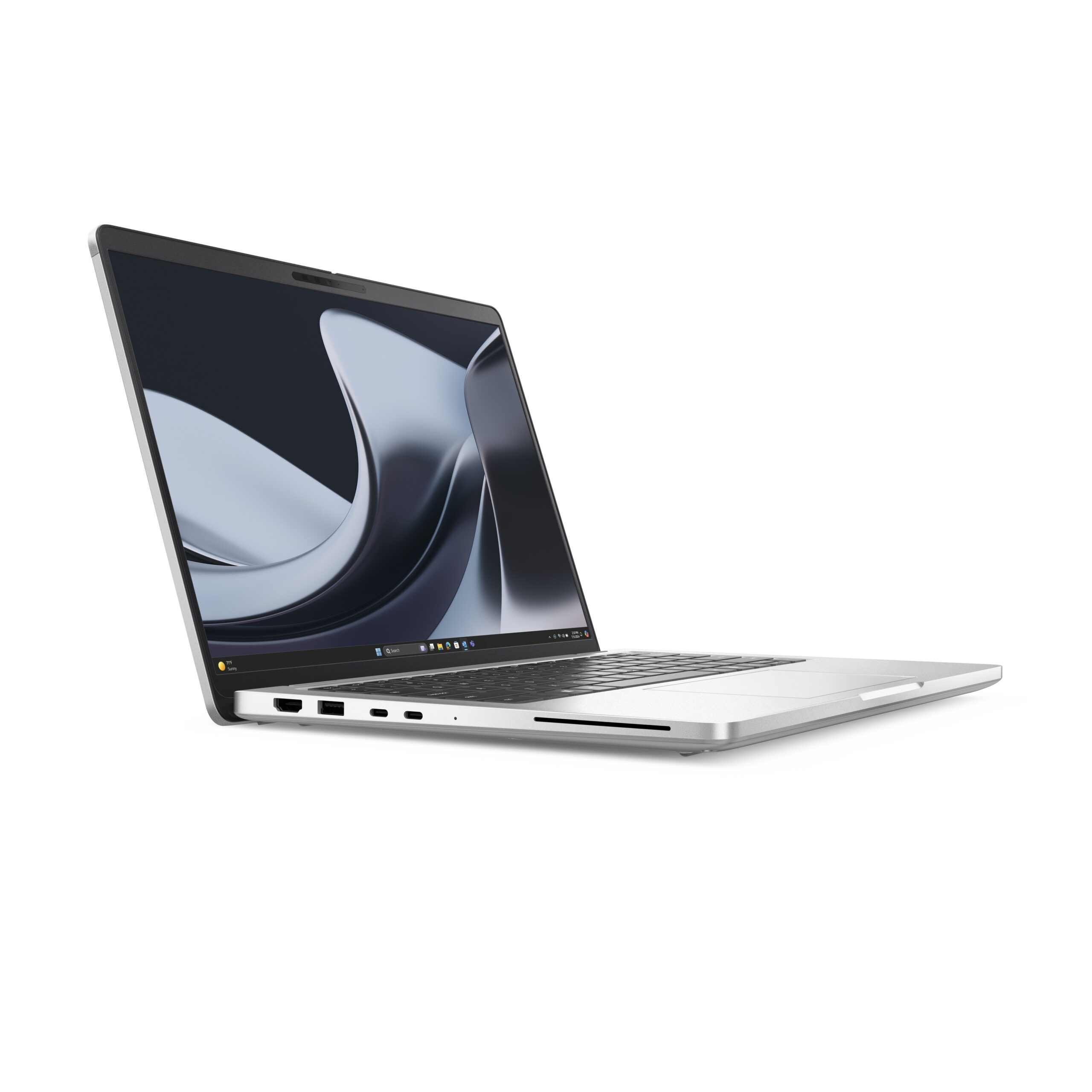 DELL Pro 14 Plus PB14255 Copilot+ PC AMD Ryzen AI 5 340 Laptop 35,6 cm (14") Full HD+ 16 GB LPDDR5x-SDRAM 512 GB SSD Wi-Fi 7 (802.11be) Windows 11 Pro Nordisk Aluminium - Billede 3