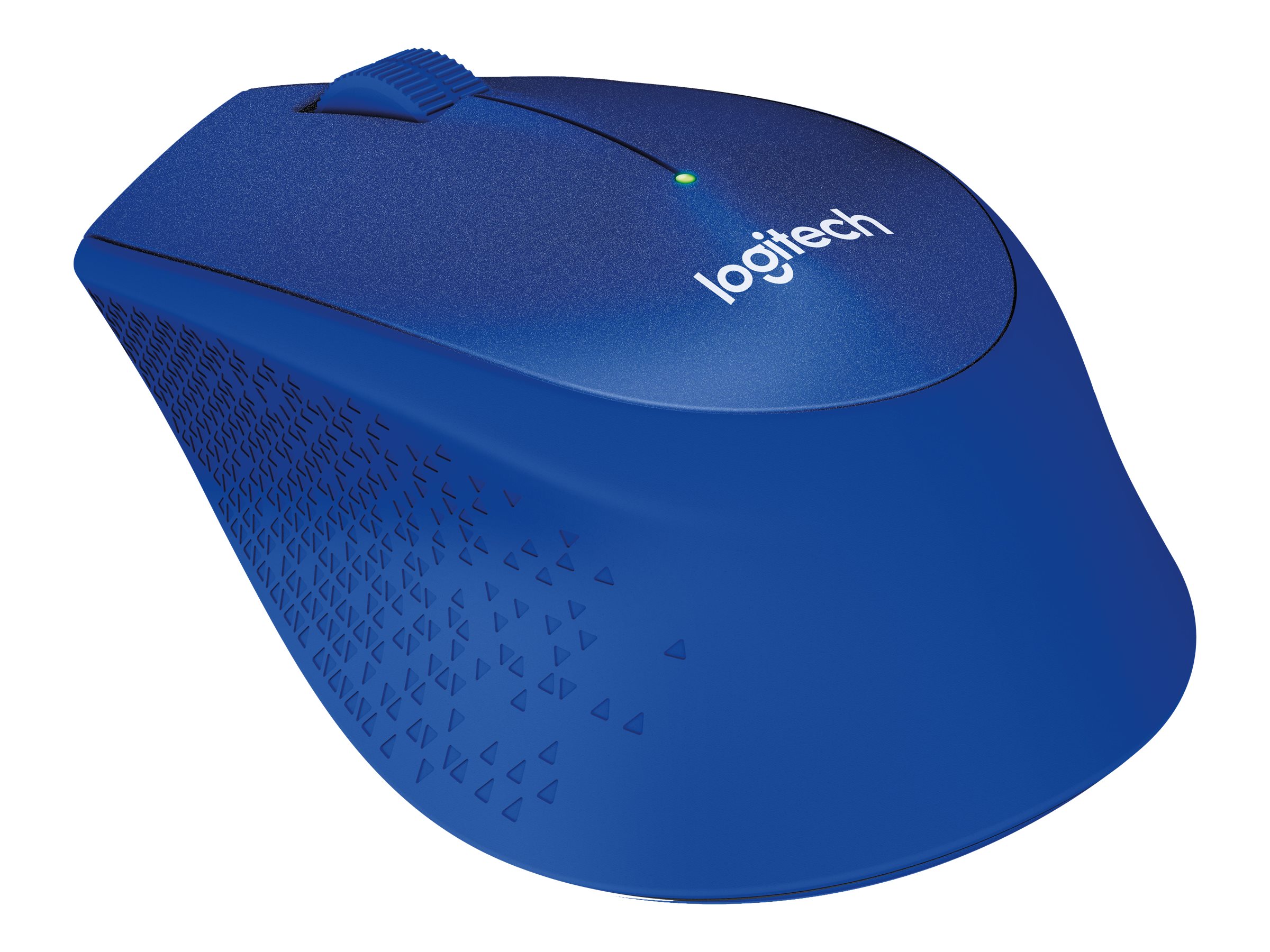 Logitech M330 SILENT PLUS - Mus - 3 knapper - trådløs - 2.4 GHz - trådløs modtager (USB) - blå - Billede 2
