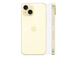 Apple iPhone 15 - 5G smartphone - dual-SIM / Intern hukommelse 128 GB - OLED-skærm - 6.1"" - 2556 x 1179 pixels - 2x bagkameraer 48 MP, 12 MP - front camera 12 MP - gul - Preowned Grade A - Billede 2