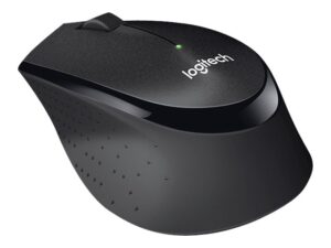 Logitech B330 Silent Plus - Mus - optisk - 3 knapper - trådløs - 2.4 GHz - trådløs modtager (USB)
