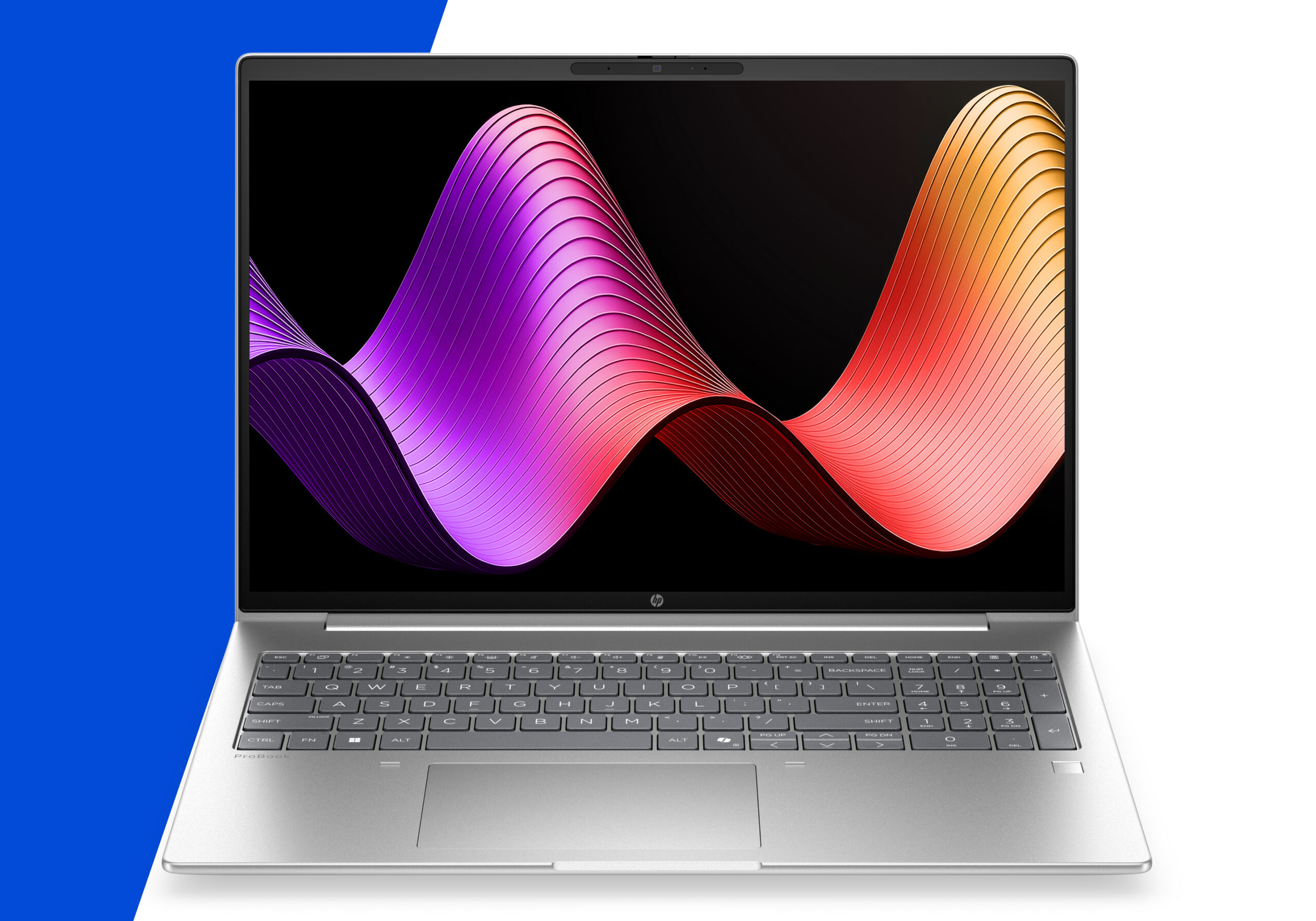 HP DX0M1AT laptop Intel Core 5 40,6 cm (16") WUXGA 32 GB LPDDR5x-SDRAM 512 GB SSD Wi-Fi 7 (802.11be) Windows 11 Pro AI PC Sølv - Billede 5