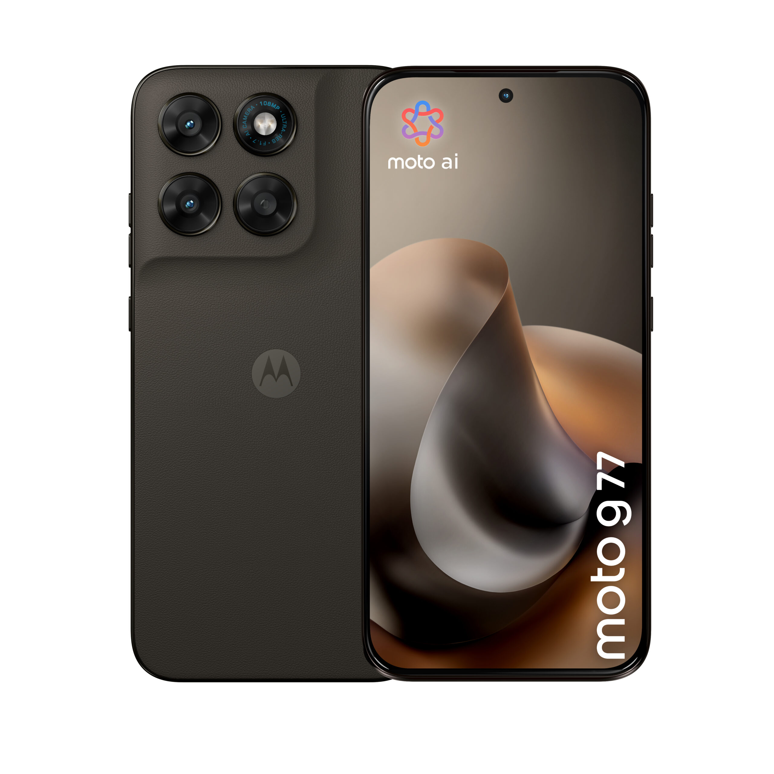 Motorola moto g77 , 17,3 cm (6.8"), 8 GB, 128 GB, 108 MP, Android 16.0, Sort