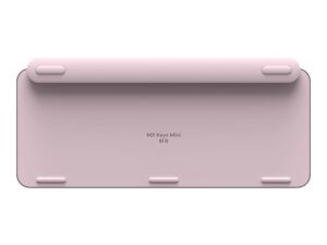 Logitech MX Keys Mini - Office - tastatur - bagbelyst - trådløs - Bluetooth - QWERTY - nordisk (dansk/finsk/norsk/svensk) - rose - Billede 4