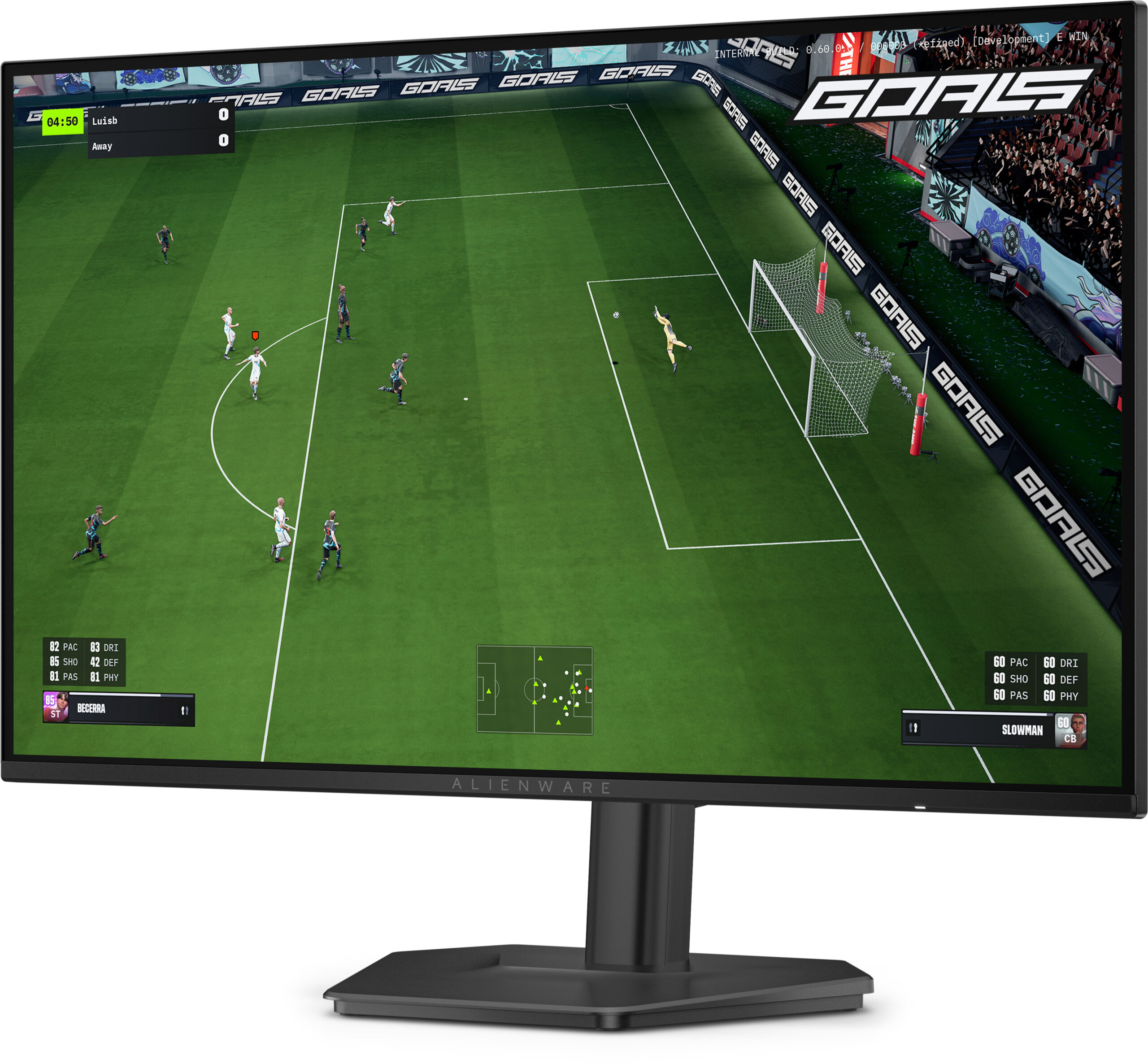 Alienware AW2726DL - LED-skærm - gaming - 27"" - 2560 x 1440 WQHD @ 280 Hz - IPS - 400 cd/m² - 1000:1 - 1 ms - HDMI, DisplayPort - sort - BTO - med 3 års Basic Hardware Service with Advanced Exchange efter fjerndiagnose - Billede 3