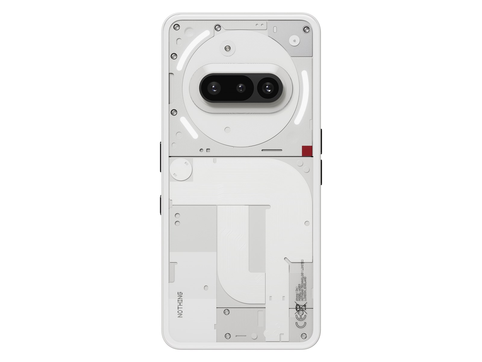 Nothing Phone (3a) 256GB/12GB - White - Billede 5