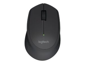 Logitech M280 - Mus - højrehåndet - optisk - 3 knapper - trådløs - 2.4 GHz - trådløs modtager (USB) - sort - Billede 2