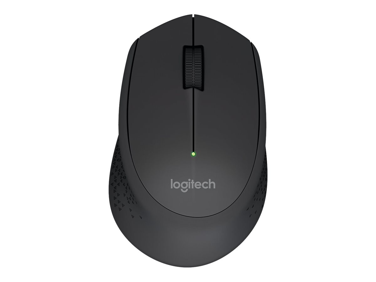 Logitech M280 - Mus - højrehåndet - optisk - 3 knapper - trådløs - 2.4 GHz - trådløs modtager (USB) - sort - Billede 2