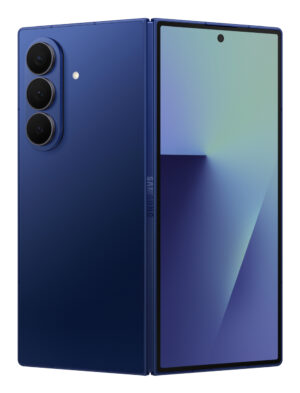Samsung Galaxy Z Fold7 - 5G smartphone - dual-SIM - RAM 12 GB / Intern hukommelse 256 GB - OLED display - 8"" - 8"" - 2184 x 1968 pixels 2184 x 1968 pixels (120 Hz) - 3x bagkamera 200 MP, 12 MP, 10 MP - 2x front cameras 10 MP, 10 MP - blå skygge