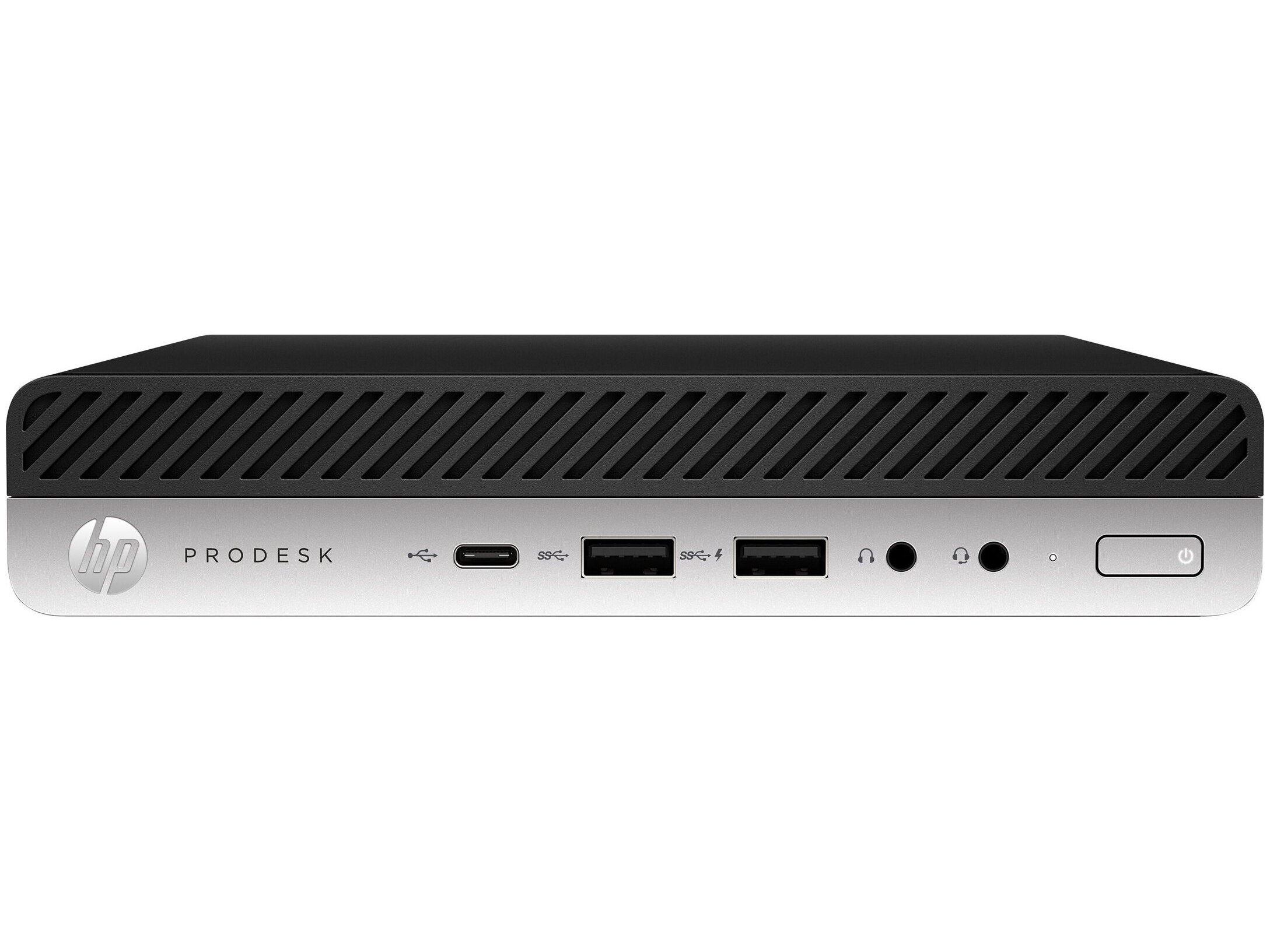 HP ProDesk 600  G5 - mini desktop Core i3 9100T / op til 3.7 GHz - RAM 8 GB - SSD 256 GB - UHD Graphics 630 - Gigabit Ethernet - Win 11 Pro 64-bit - Preowned Grade A - Billede 2