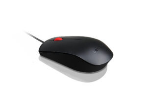 Lenovo Essential - Mus - højre- og venstrehåndet - optisk - 3 knapper - kablet - USB - sort - for ThinkPad T16 Gen 4 21QN - Billede 3