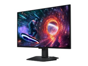 Samsung Odyssey OLED G5 S27FG504SU - G50SF Series - OLED-monitor - gaming - 27"" - 2560 x 1440 QHD @ 180 Hz - 200 cd/m² - 1000000:1 - HDR10 - 0.03 ms - HDMI, DisplayPort - sort - Billede 2