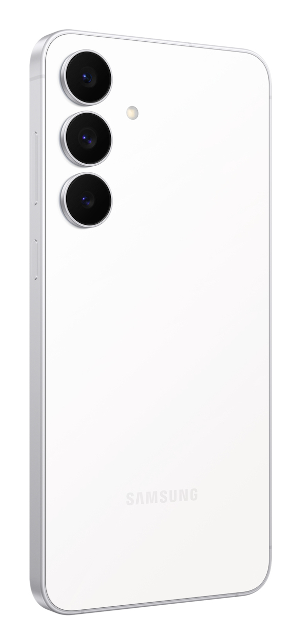 Samsung Galaxy S25 FE - 5G smartphone - dual-SIM - RAM 8 GB / Intern hukommelse 256 GB - OLED-skærm - 6.7"" - 2340 x 1080 pixels (120 Hz) - 3x bagkamera 50 MP, 12 MP, 8 MP - front camera 12 MP - hvid - Billede 3