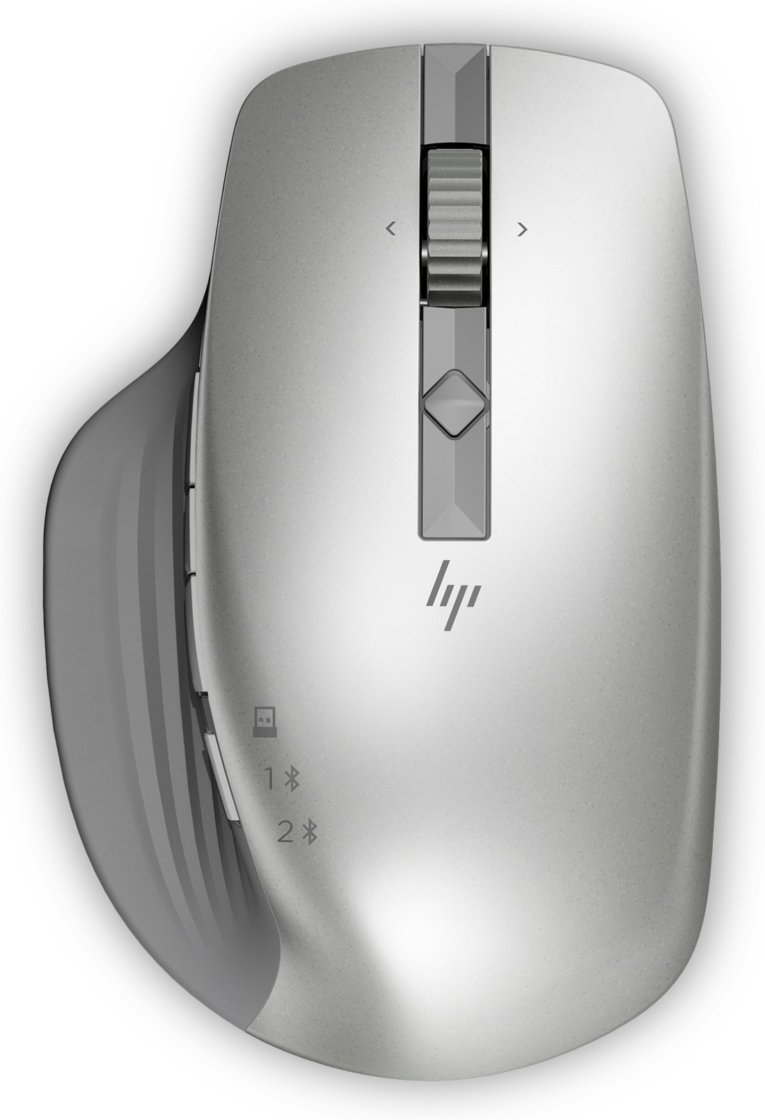 HP Creator 930 - Mus - 10 knapper - trådløs - Bluetooth - sølv - for Laptop 14, 14s, 15, 15s, 17