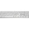 Logitech MX Keys S - Tastatur - bagbelyst - trådløs - Bluetooth LE - QWERTY - nordisk (dansk/finsk/norsk/svensk) - tastkontakt: Scissor-Key - bleg grå