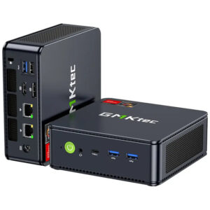 GMKtec M6 Ultra&nbsp- Lille AMD Ryzen 5 - 7640HS&nbsp/ Op til 5.0 GHz - RAM 16 GB - SSD 512 GB - AMD&nbspRadeon 760M - HDMI, DisplayPort, USB4 - WiFI 6e, Bluetooth 5.2 - Win 11 Pro - skærm: ingen - tastatur: ingen - Billede 3