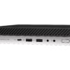 HP ProDesk 600 G4 - Mini desktop Core i3 8100T / op til 3.1 GHz - RAM 16 GB - SSD 256 GB - UHD Graphics 630 - Win 11 Pro - skærm: ingen - Preowned Grade A