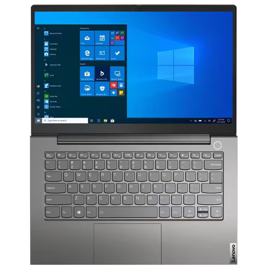 Lenovo ThinkBook 14 G3 - 180° hængselsdesign - AMD Ryzen 5 - 5600U / op til 4.2 GHz - Win 11 Pro - Radeon Graphics - 16 GB RAM - 256 GB SSD NVMe - 14"" IPS 1920 x 1080 - Gigabit Ethernet - Wi-Fi 5, Bluetooth - mineral grå - kbd: Nordisk - Preowned Grade A - Billede 3