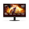 AOC Gaming 27G4ZRE - LED-skærm - gaming - 27"" - 1920 x 1080 Full HD (1080p) @ 240 Hz - Fast IPS - 1000:1 - HDR10 - 0.3 ms - 2xHDMI, DisplayPort - sort, rød