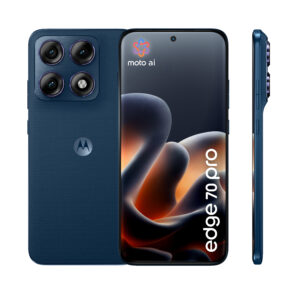 Motorola Edge 70 Pro - 5G smartphone - dual-SIM - RAM 8 GB / Intern hukommelse 256 GB - OLED display - 6.78"" - 2772 x 1272 pixels (144 Hz) - 3x bagkamera 50 MP, 50 MP, 50 MP - front camera 50 MP - pantone titan - Billede 2
