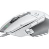 Logitech G G502 X - Mus - optisk - kablet - USB - hvid