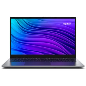 Medion Akoya E17223 - Intel N-series - N100 / op til 3.4 GHz - Win 11 Home in S mode - UHD Graphics - 4 GB RAM - 128 GB SSD - 17.3"" 1920 x 1080 (Full HD) - Wi-Fi 6 - blå galakse