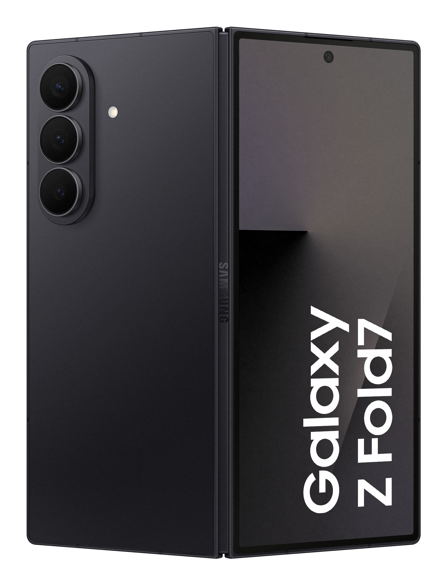 Samsung Galaxy Z Fold7 - 5G smartphone - dual-SIM - RAM 12 GB / Intern hukommelse 512 GB - OLED display - 8"" - 8"" - 2184 x 1968 pixels 2184 x 1968 pixels (120 Hz) - 3x bagkamera 200 MP, 12 MP, 10 MP - 2x front cameras 10 MP, 10 MP - jet black - Billede 3