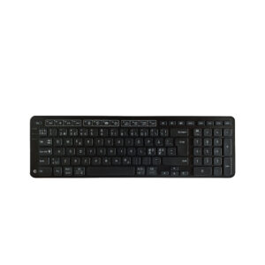 Contour Balance - Tastatur - trådløs - USB, 2.4 GHz - Pan Nordic - sort