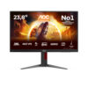 AOC G4 24G4HA computerskærm 60,5 cm (23.8") 1920 x 1080 pixel Fuld HD LED Sort, Rød