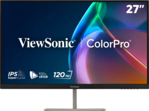 ViewSonic ColorPro VP2766-2K - LED-skærm - 27"" - 2560 x 1440 QHD @ 120 Hz - IPS - 350 cd/m² - 1500:1 - 5 ms - HDMI, USB-C - højtalere - Billede 2