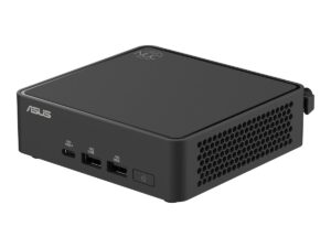 ASUS NUC 15 Pro Slim Kit RNUC15CRKI300002 - Barebone - mini PC 1 x Core 3 100U / op til 4.7 GHz - RAM 8 GB - 512 GB SSD - Intel Graphics - IEEE 802.11ax (Wi-Fi 6), IEEE 802.11be (Wi-Fi 7), Bluetooth 5.4 - sort