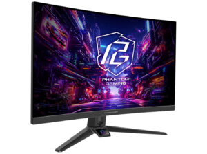 ASRock Phantom Gaming PG27FRS1A&nbsp - Kurvet 27"" - VA panel - 16:9 - 1920 x 1080 (FHD) - 300 nits - 93% DCI-P3 - 2x HDMI 2.0 - 1x DisplayPort 1.2 - 280Hz - Billede 2