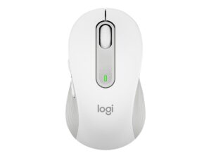 Logitech Signature M650 - Mus - optisk - 5 knapper - trådløs - Bluetooth, 2.4 GHz - Logitech Logi Bolt USB-modtager - off-white - Billede 2