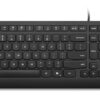 Lenovo Essential - Tastatur - USB - QWERTY - Nordisk - sort - brun kasse
