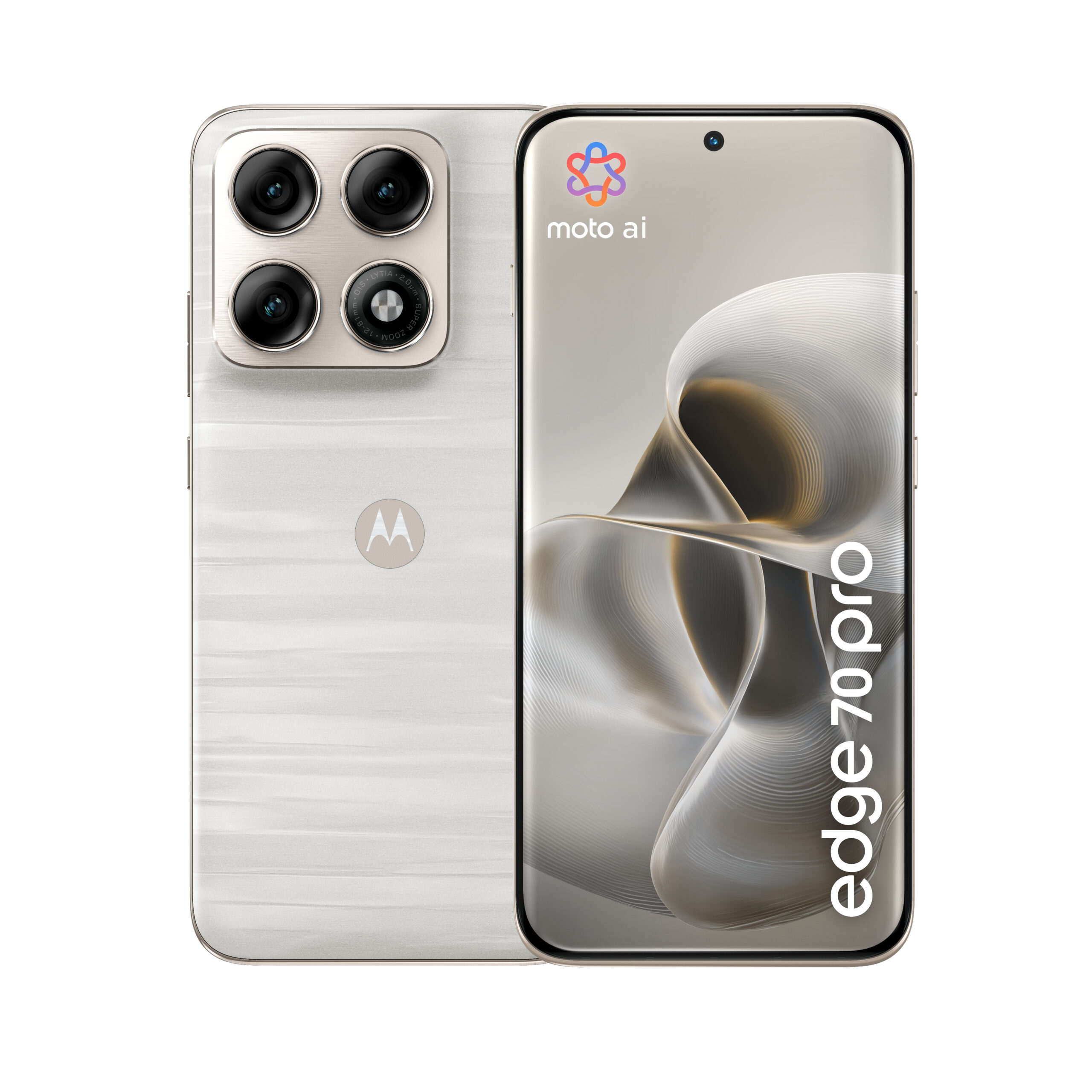 Motorola edge 70 pro 512GB/12GB - PANTONE Lily White
