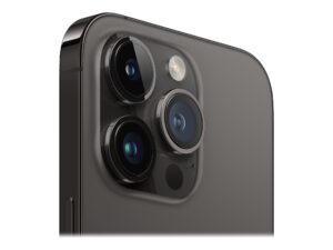 Apple iPhone 14 Pro - 5G smartphone - dual-SIM / Intern hukommelse 128 GB - OLED-skærm - 6.1"" - 2556 x 1179 pixels (120 Hz) - 3x bagkamera 48 MP, 12 MP, 12 MP - front camera 12 MP - space-sort - Preowned Grade C+ - Billede 3