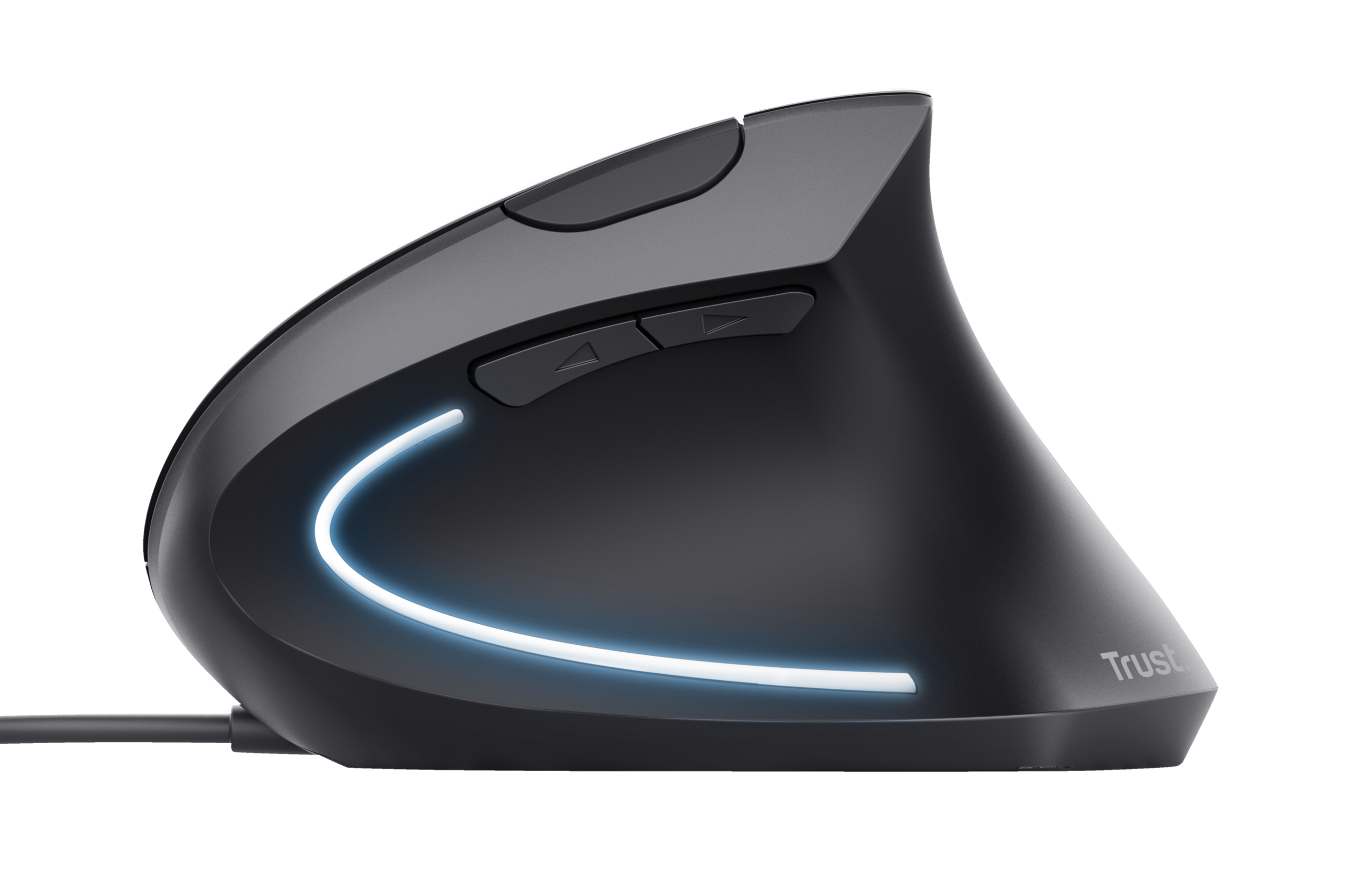 Trust Verto - Mus - ergonomisk - højrehåndet - optisk - 6 knapper - kablet - USB - Billede 4