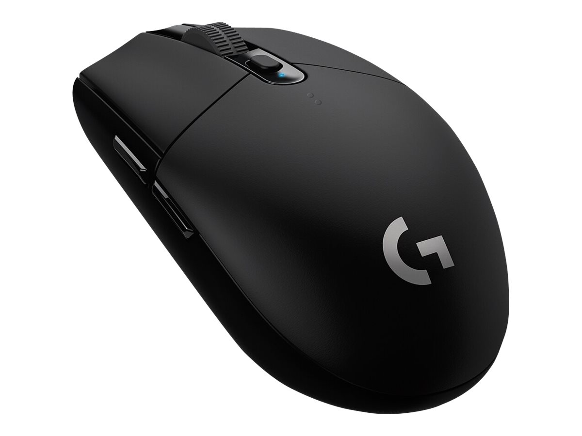 Logitech G G305 - Mus - optisk - 6 knapper - trådløs - 2.4 GHz - trådløs modtager (USB) - sort - Billede 3