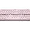Logitech MX Keys Mini - Office - tastatur - bagbelyst - trådløs - Bluetooth - QWERTY - nordisk (dansk/finsk/norsk/svensk) - rose