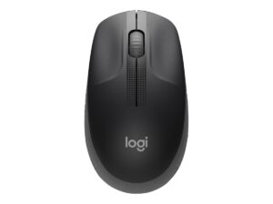 Logitech M190 - Mus - optisk - 3 knapper - trådløs - trådløs modtager (USB) - brunsort - Billede 2