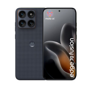 Motorola Edge 70 Fusion - 5G smartphone - dual-SIM - RAM 8 GB / Intern hukommelse 256 GB - OLED display - 6.78"" - 2772 x 1272 pixels (144 Hz) - 3x bagkamera 50 MP, 13 MP - front camera 32 MP - pantone silhuet