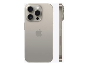 Apple iPhone 15 Pro 128GB - Natural Titanium (Refurbished - Very Good) - Billede 4