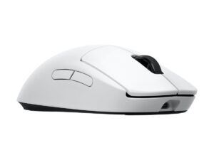 Logitech G PRO 2 - Mus - gaming - højre- og venstrehåndet - optisk - 8 knapper - trådløs, kablet - USB, 2.4 GHz - USB Logitech LIGHTSPEED-modtager - hvid - Billede 2