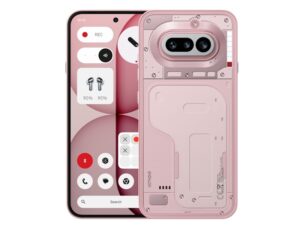 Nothing Phone (4a) - 5G smartphone - dual-SIM - RAM 12 GB / Intern hukommelse 256 GB - OLED display - 6.78"" - 2720 x 1224 pixels (120 Hz) - 3x bagkamera 50 MP, 50 MP, 8 MP - front camera 32 MP - pink